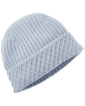 Bruno Magli Diamond Cuff Rib Cashmere Beanie