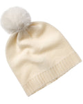 Phenix Zig-Zag Texture Cashmere Beanie