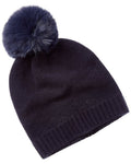Phenix Zig-Zag Texture Cashmere Beanie