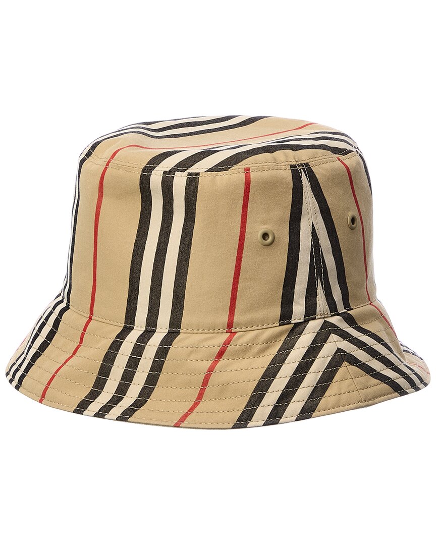 Burberry Reversible Icon Stripe Bucket Hat