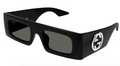 Gucci GG1646S-001 Black square Ladies Sunglasses