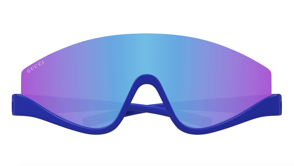 Gucci GG1650S-010 Blue shield Ladies Sunglasses