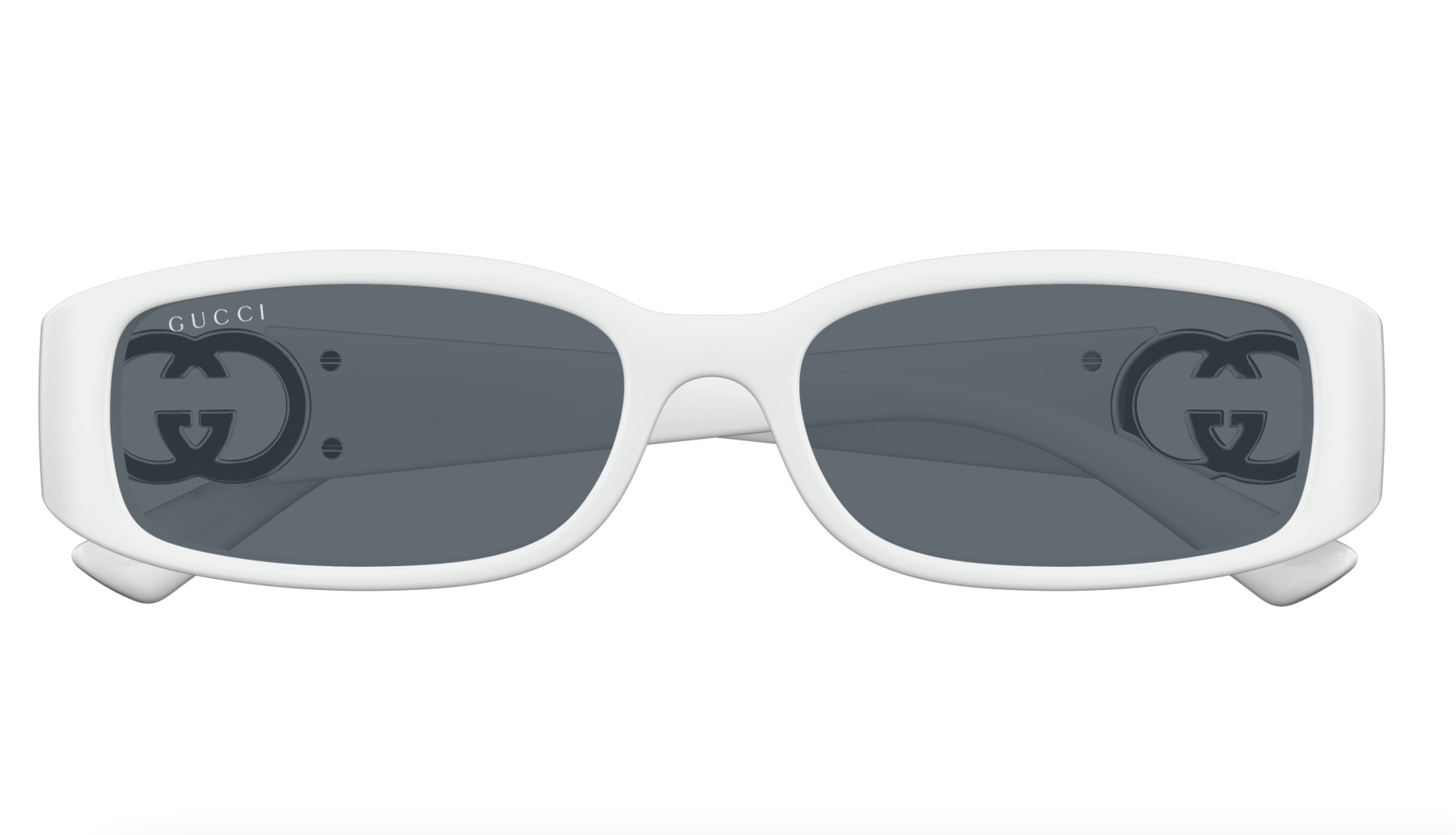 Gucci GG1661S-003 White square Ladies Sunglasses