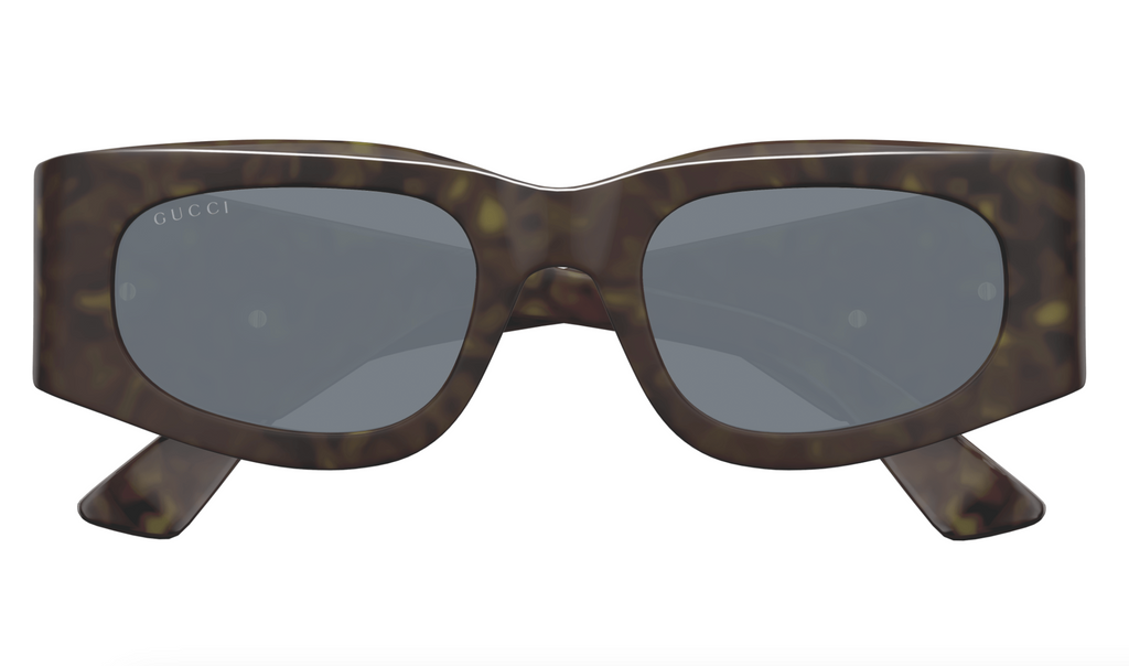 Gucci GG1664S-003 Havana square Ladies Sunglasses