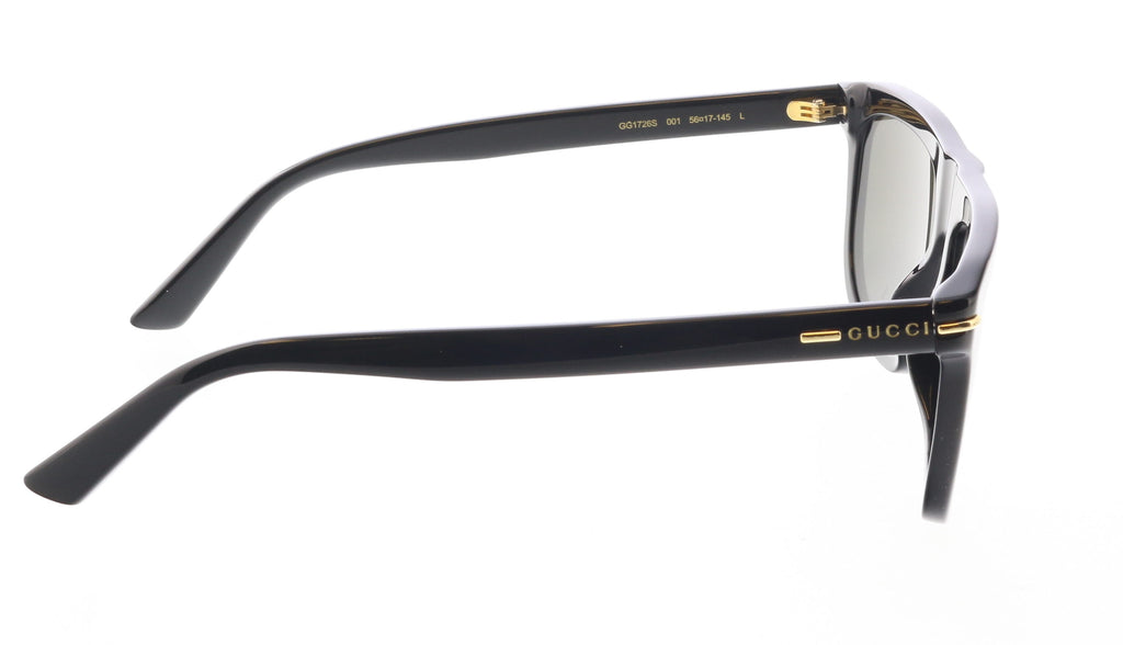 Gucci GG1726S-001 Black shield Mens Sunglasses