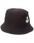 Isabel Marant Haley Bucket Hat, 57, Black