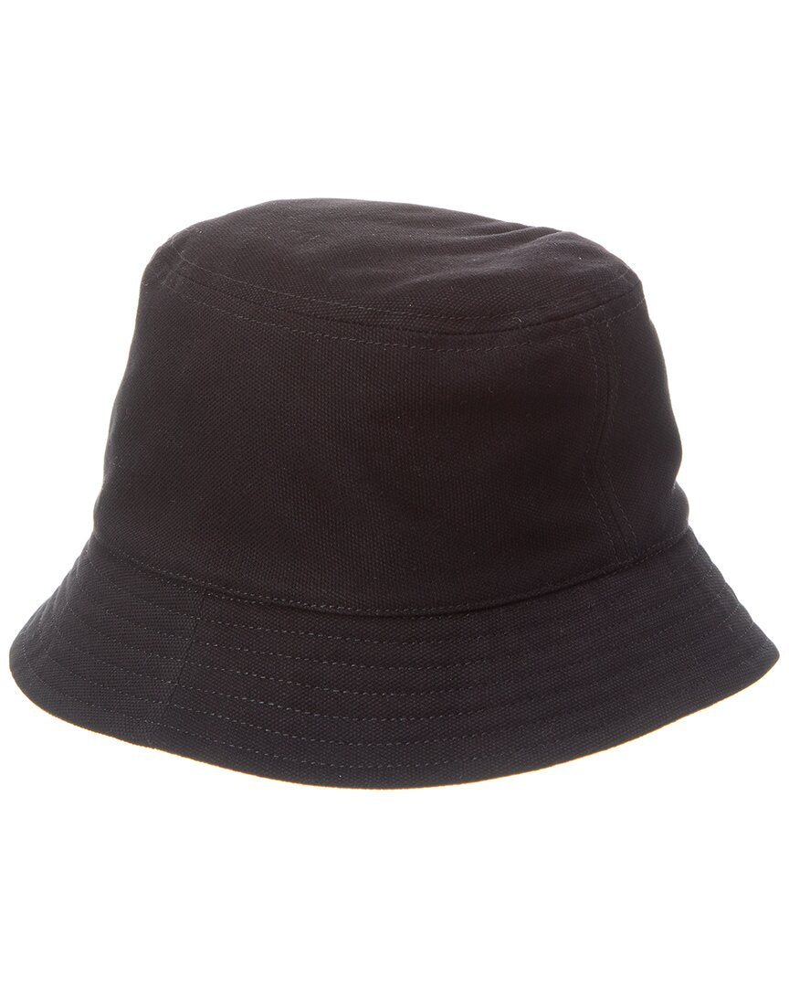 Isabel Marant Haley Bucket Hat, 57, Black