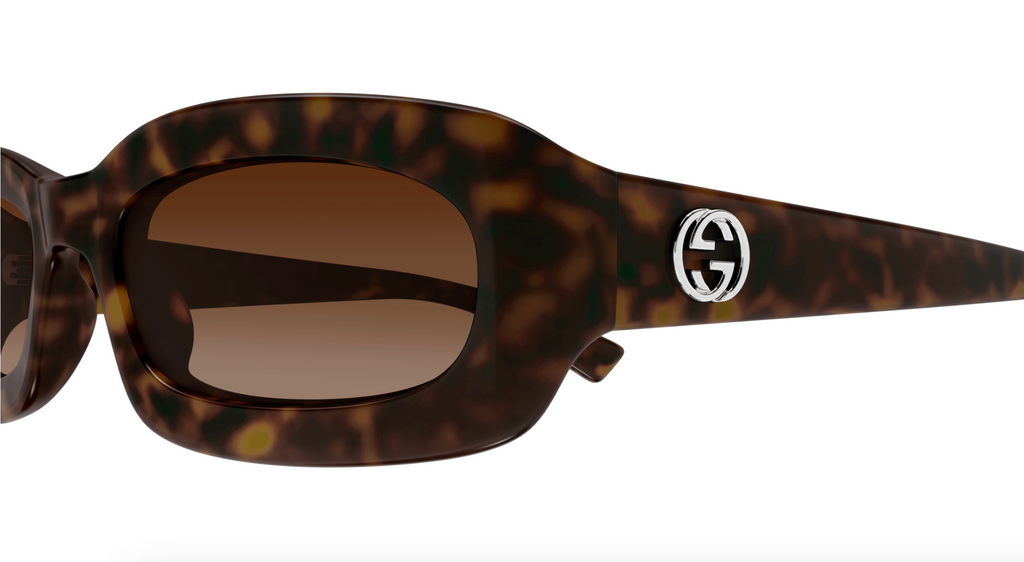 Gucci GG1786S-002 Havana square Mens Sunglasses