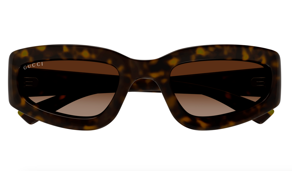 Gucci GG1787S-002 Havana square Mens Sunglasses