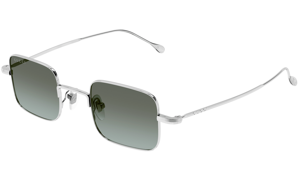 Gucci GG1813S-003 Silver square Unisex Sunglasses