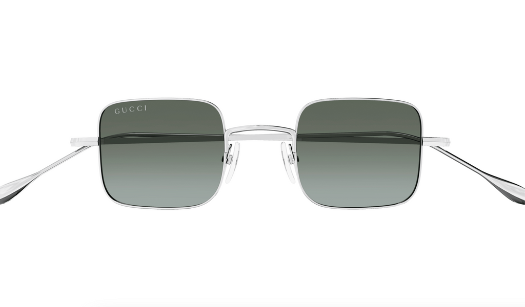 Gucci GG1813S-003 Silver square Unisex Sunglasses