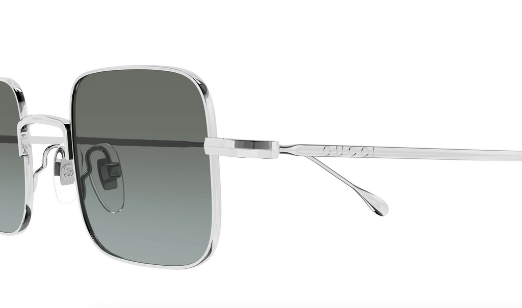 Gucci GG1813S-003 Silver square Unisex Sunglasses