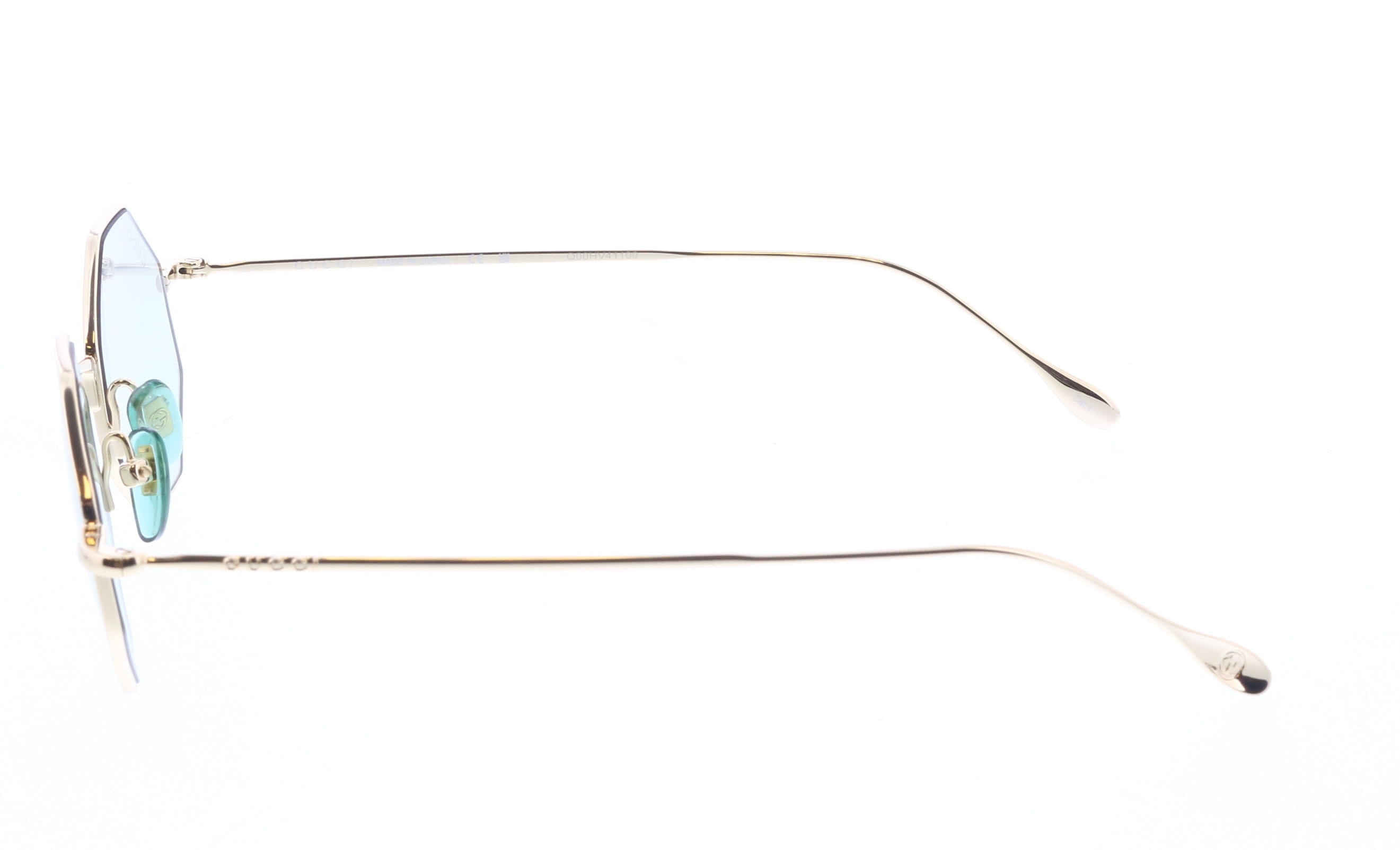 Gucci GG1814S-004 Gold geometric Unisex Sunglasses