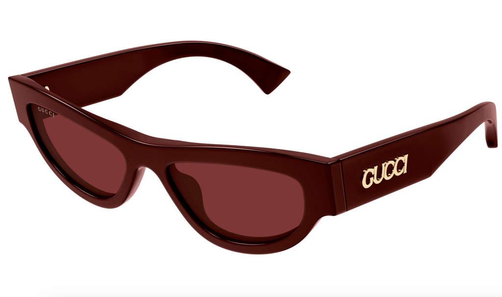 Gucci GG1834S-003 BURGUNDY cat-eye Ladies Sunglasses