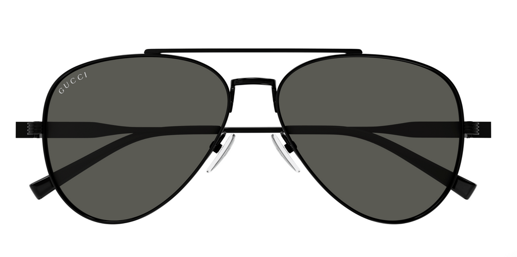 Gucci GG1874S-001 Black aviator Mens Sunglasses