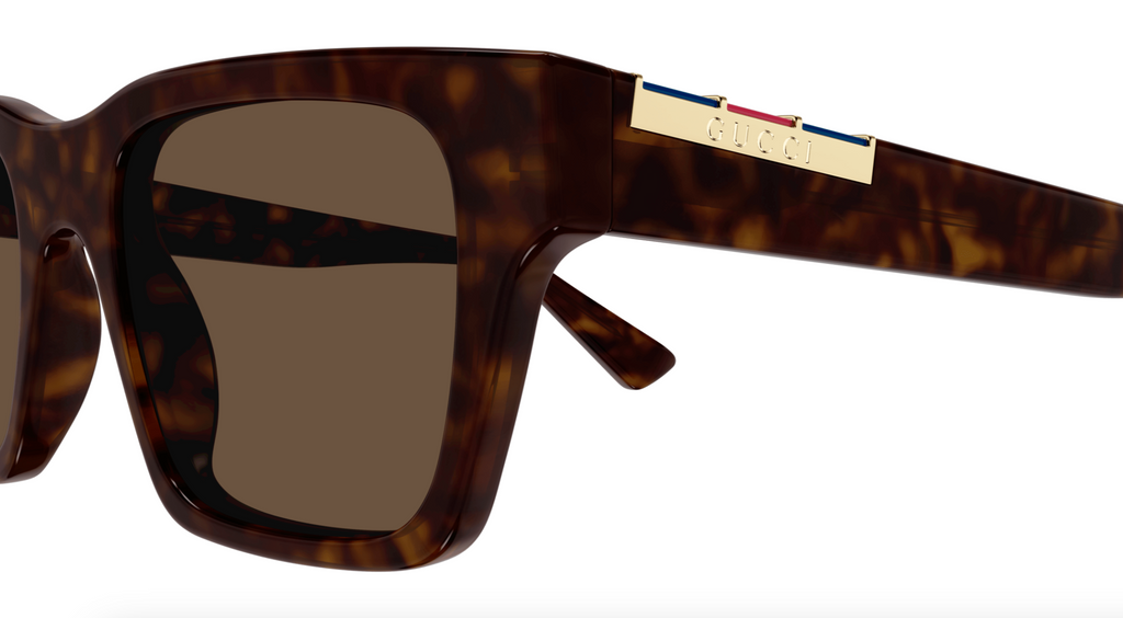 Gucci GG1889S-002 Havana square Mens Sunglasses