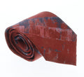 Emporio Armani Red Graphic 100% Silk Mens Tie