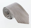Emporio Armani Silver Wave pattern 100% Silk Mens Tie