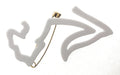 Emporio Armani Black Arrow Resin Retro Brooch Pin