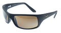 Maui Jim MJ0202S002 Wraparound Polarized Sunglasses Bronze Lenses Matte