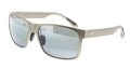 Maui Jim MJ0432S005 Red Sands Rectangular Sunglasses GreyishGreen Nylon Frame