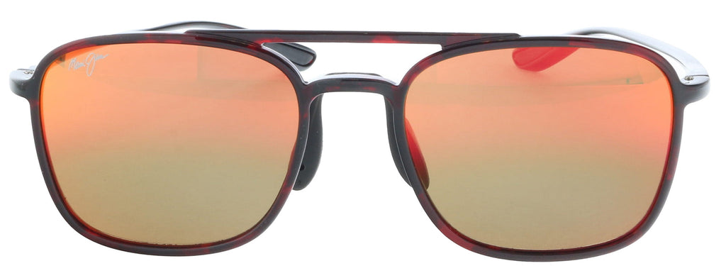 Maui Jim MJ0447S003 Aloha Glow Aviator Red Black Tortoise Navigator