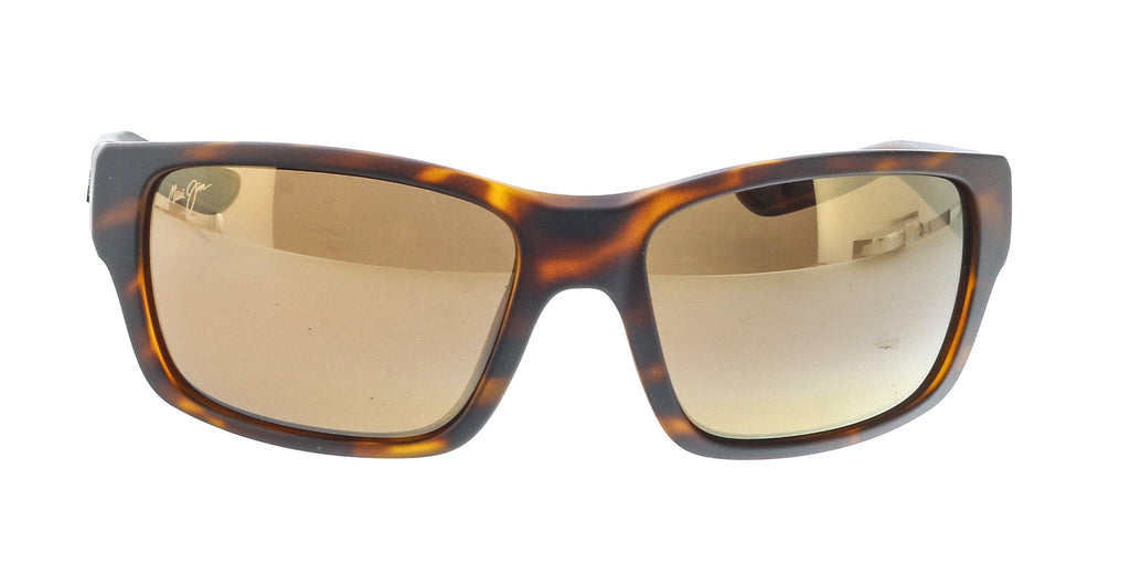 Maui Jim MJ0604S003 Bold Tortoise Shell Frame Sunglasses Rich Brown