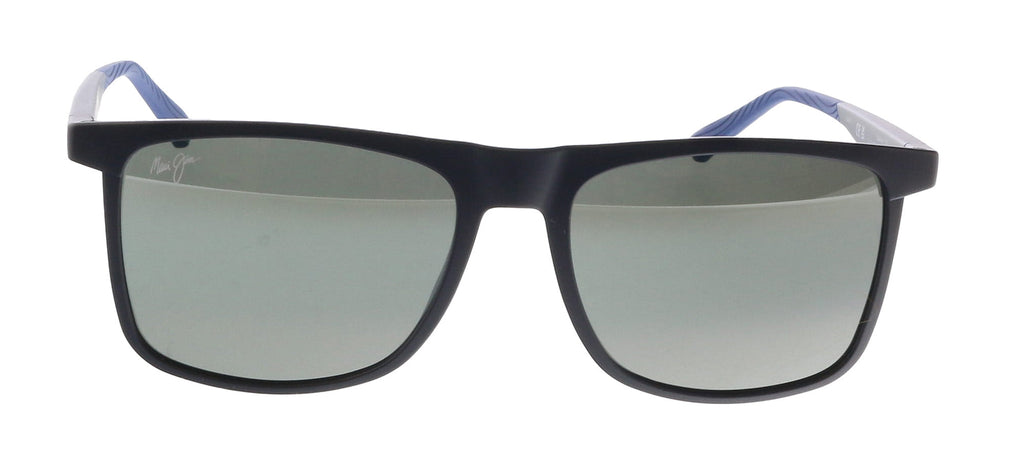 Maui Jim MJ0619S002 Modern Ocean Vibes Matte Blue Sunglasses Grey