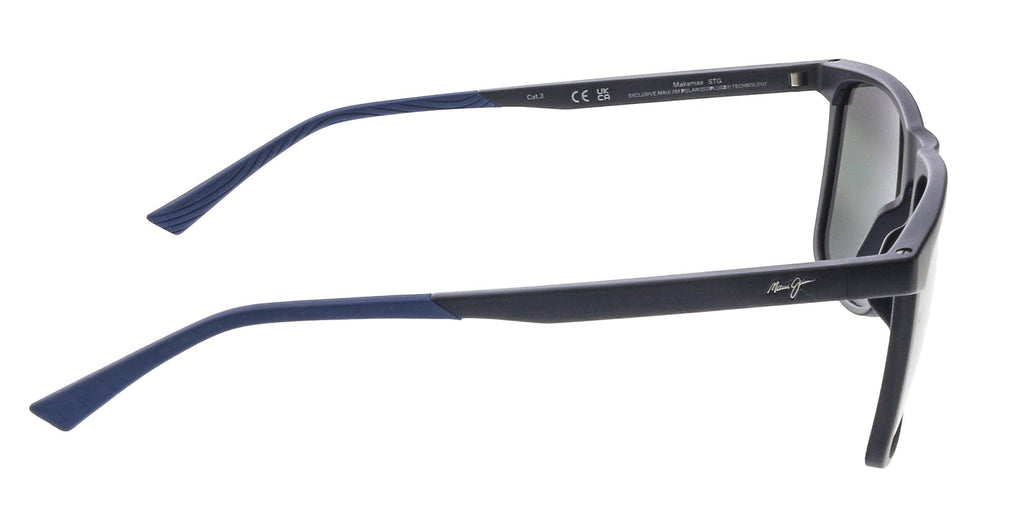 Maui Jim MJ0619S002 Modern Ocean Vibes Matte Blue Sunglasses Grey