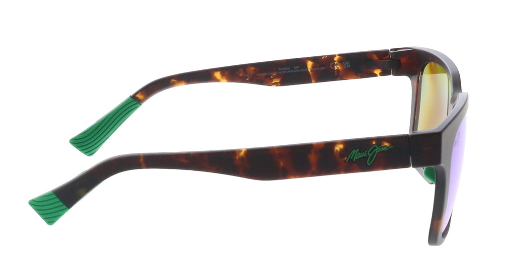 Maui Jim MJ0631S002 Square Tortoiseshell Polarized Sunglasses