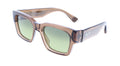 Maui Jim MJ0642S003 Statement Sunglasses Shy Translucent Brown Frame