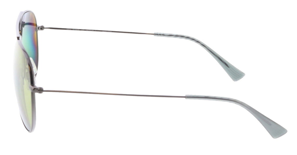Maui Jim MJ0665S002 Titanium Aviator Sunglasses Green Gradient Polarized