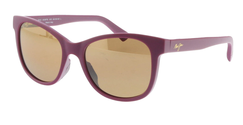 Maui Jim MJ0671S-003 Violet Tortoiseshell Cat-Eye Brown Gradient Polarized