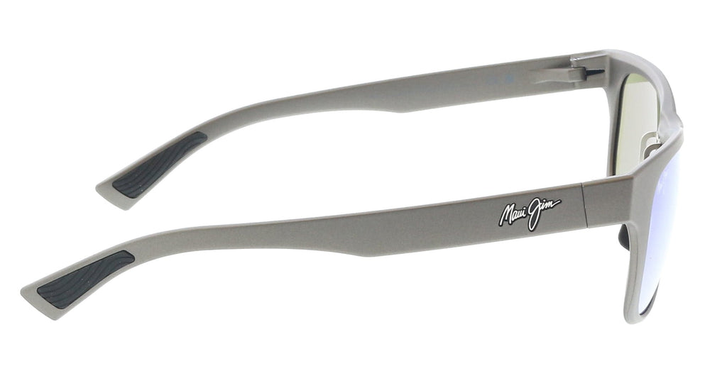 Maui Jim MJ0684S-004 Sleek Grey Marble Square BlueHawaii Polarized Glass