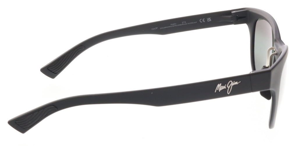 Maui Jim MJ0685S-001 Elegant Black Cat-Eye Grey Gradient Polarized
