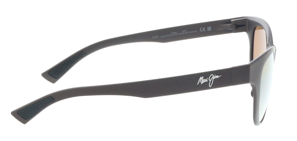 Maui Jim MJ0685S-002 Sleek Matte Brown Cat-Eye Bronze Polarized SuperThin