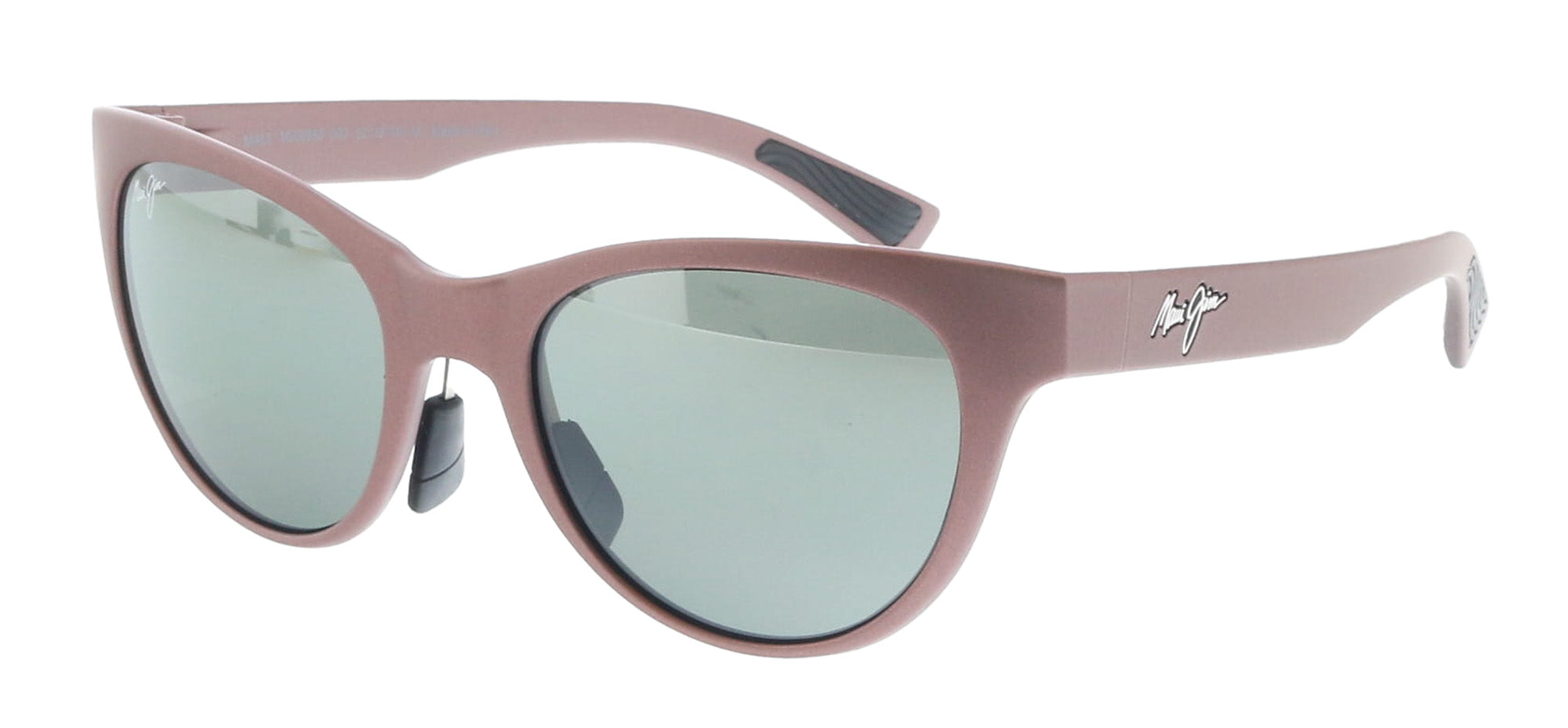 Maui Jim MJ0685S-003 Matte Dark Rose Cat-Eye Sunglasses Neutral Grey
