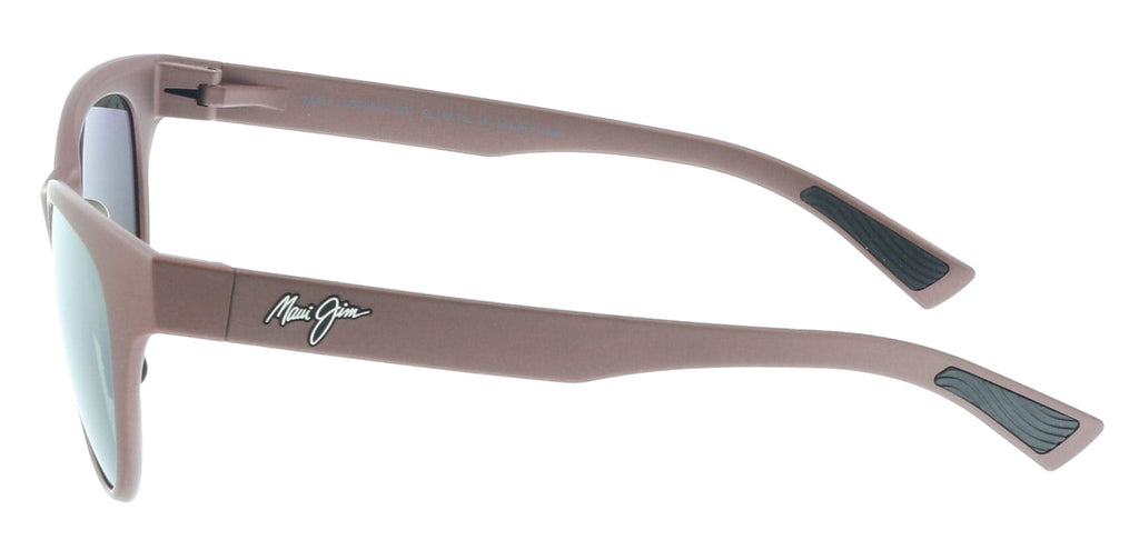 Maui Jim MJ0685S-003 Matte Dark Rose Cat-Eye Sunglasses Neutral Grey