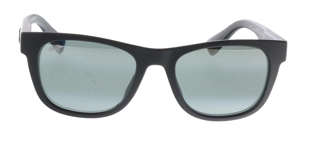 Maui Jim MJ0687S-001 Modern Matte Black Square Sunglasses Grey Gradient