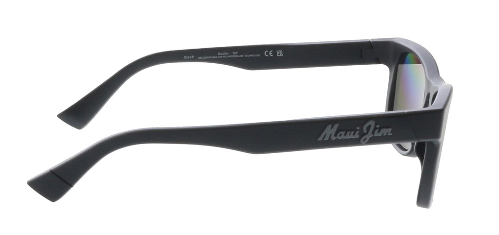 Maui Jim MJ0687S-001 Modern Matte Black Square Sunglasses Grey Gradient