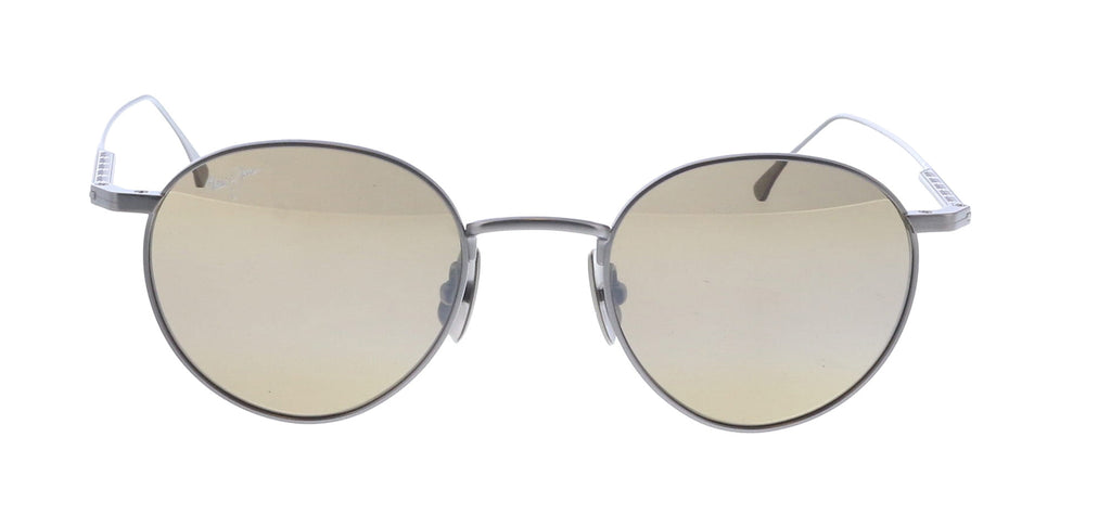 Maui Jim MJ0691S-002 Matte Dark Ruthenium Round Titanium Sunglasses HCL