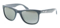Maui Jim MJ0692S-004 Glossy Blue Square Acetate Sunglasses Grey Bi-Gradient
