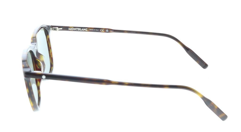 Montblanc MB0082S-002 Tortoiseshell Pantos Sunglasses Timeless Style