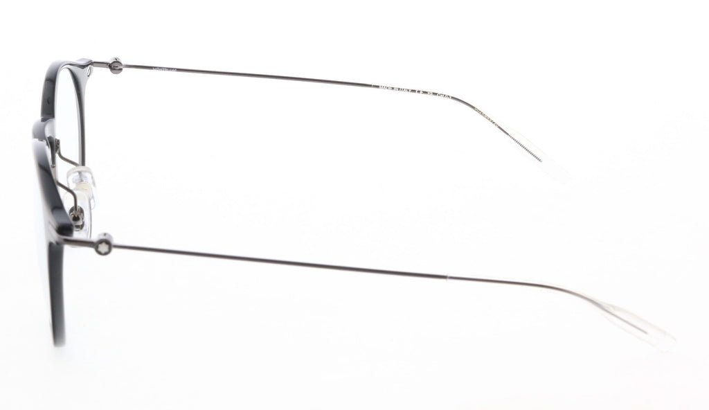 Montblanc MB0097S-008 Round Eyewear with Interchangeable Blue Lenses