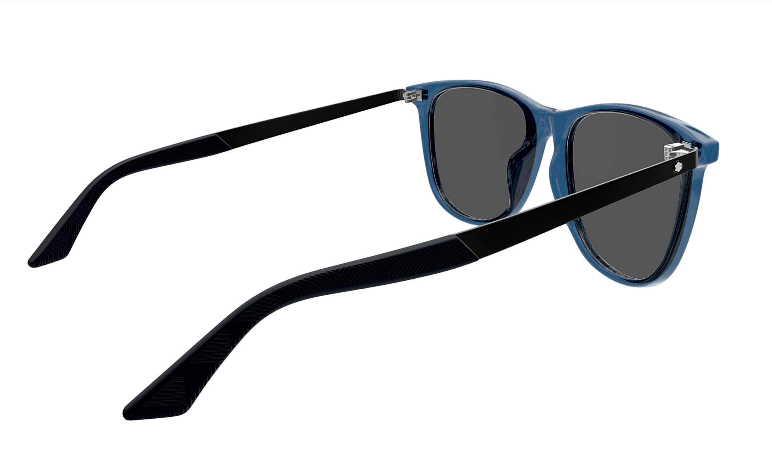 Montblanc MB0330S-003  Sporty-Chic Blue Sunglasses Modern Elegance