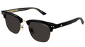 Montblanc MB0382S-001 Black squares Gold Detail Retro Look