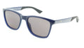 Montblanc MB0399S-004 Matte Navy Square Sunglasses Sharp Urban Look