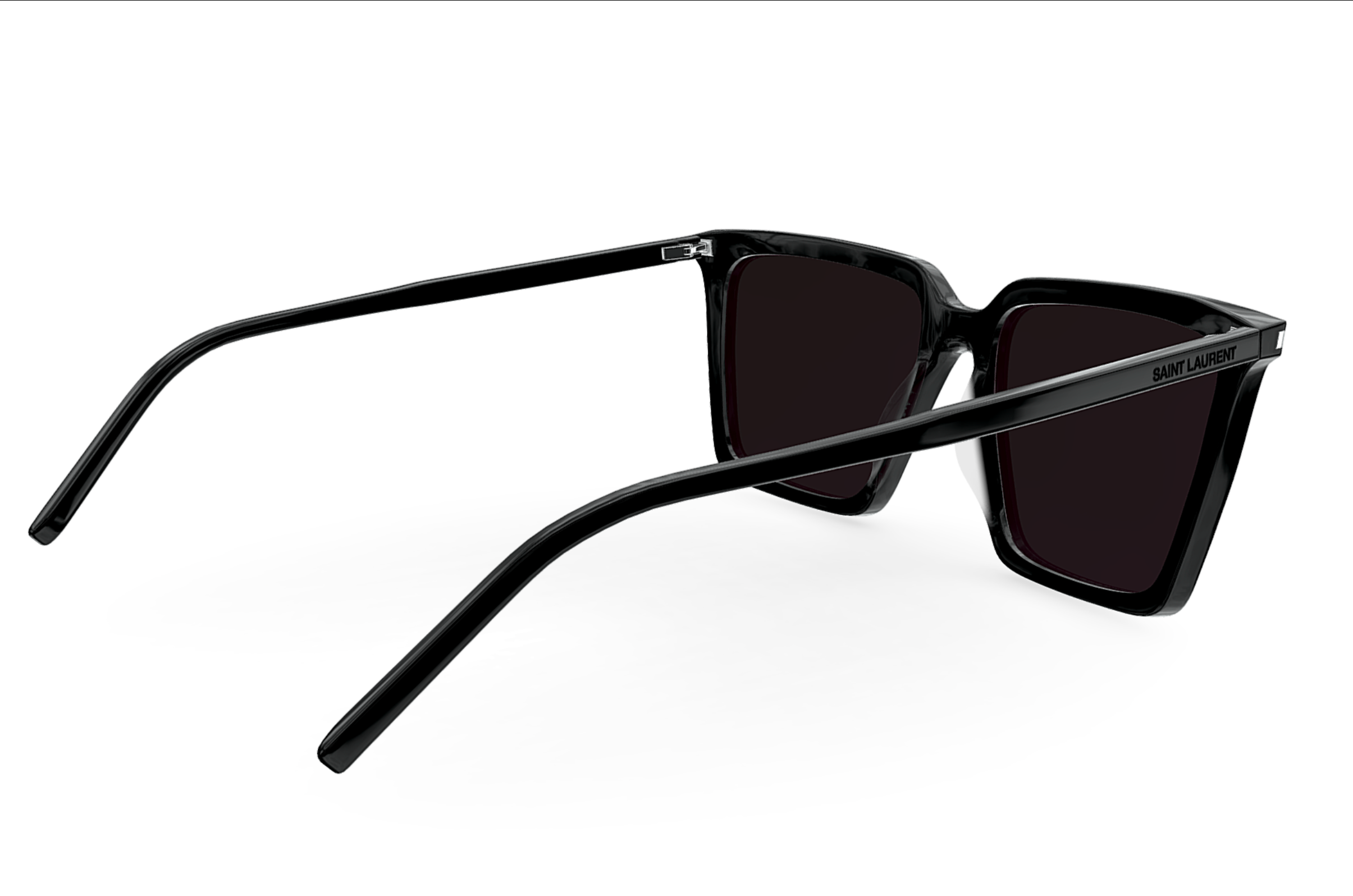 Saint Laurent SL 474-001 Black square Sunglasses