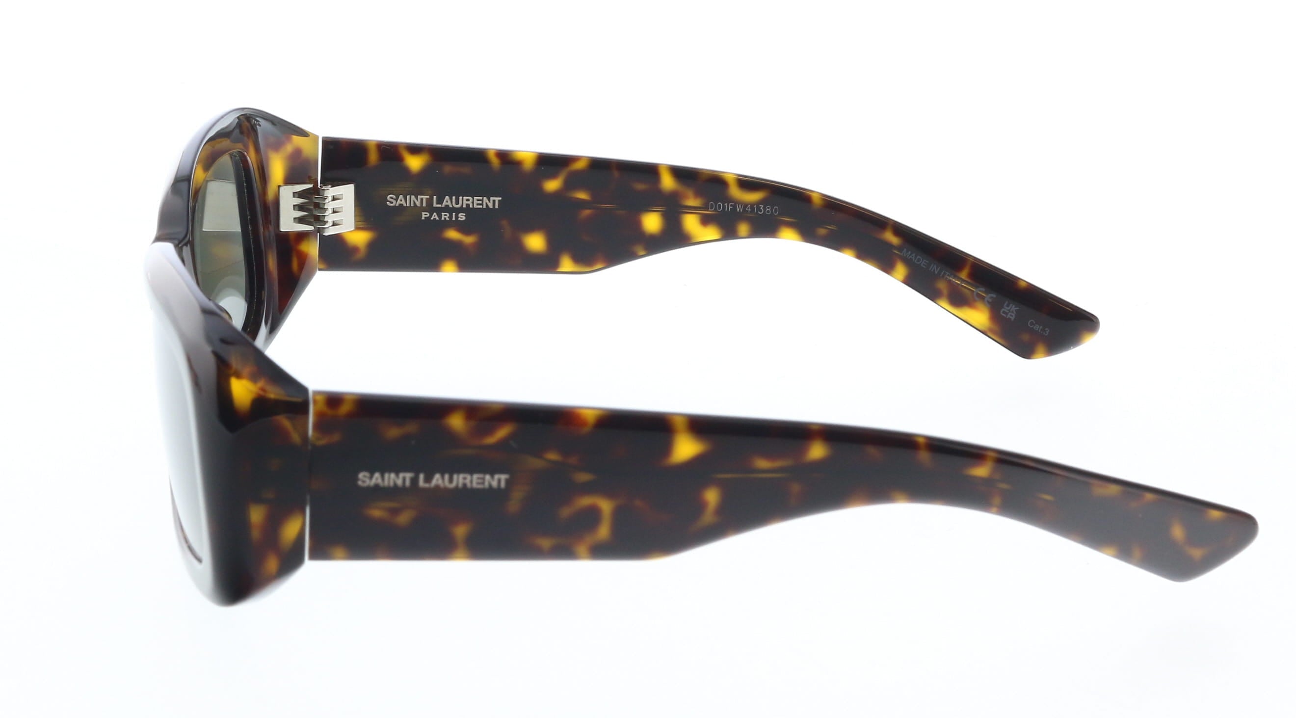 Saint Laurent SL 809-002 Havana square Sunglasses
