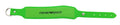 Emporio Armani Neon Green Rubber Fashion Ankle Strap